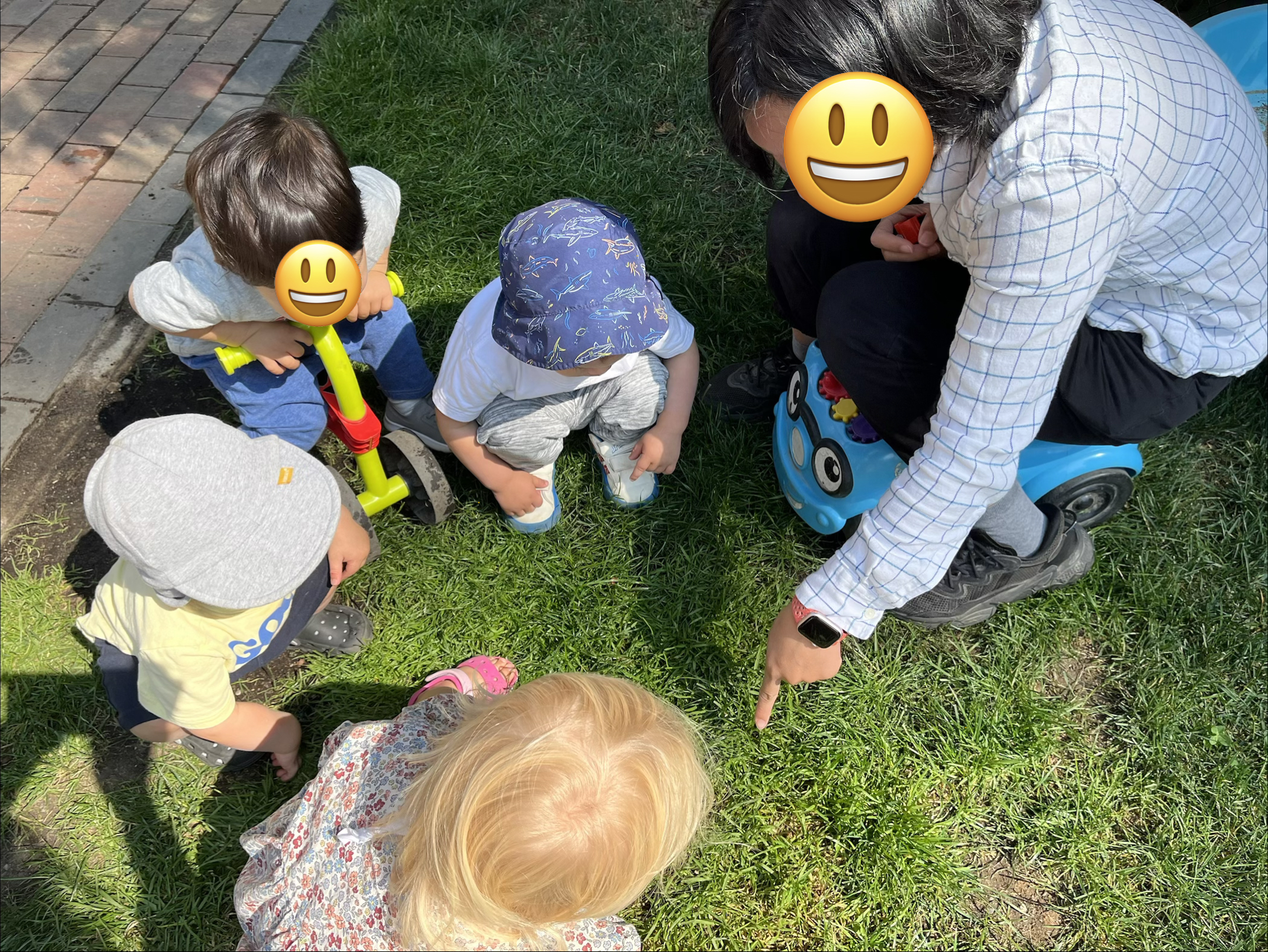 Children creating lasting memories through outdoor exploration at Forest Cubs Childcare