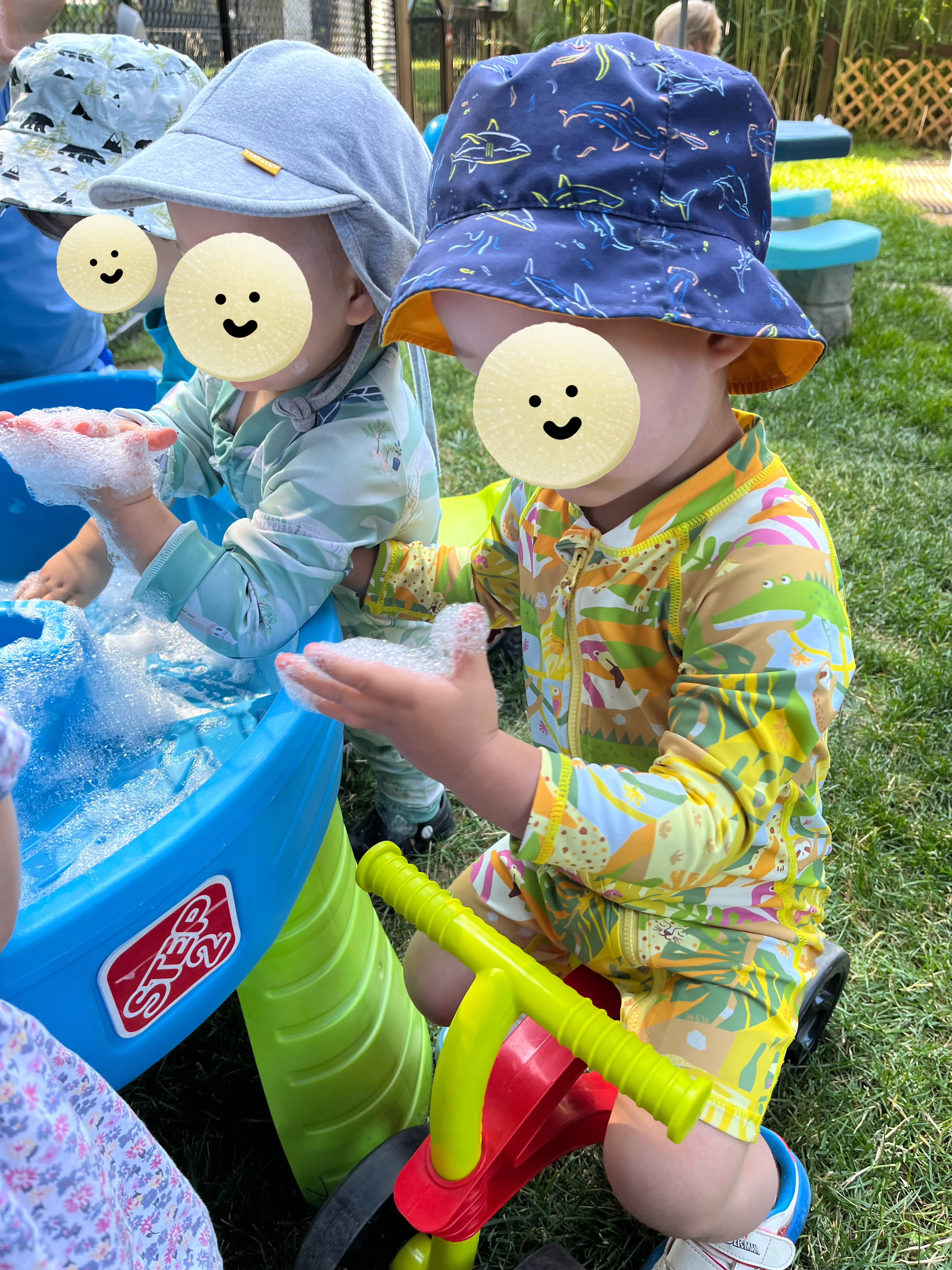 Children having fun and learning through play at Forest Cubs Childcare